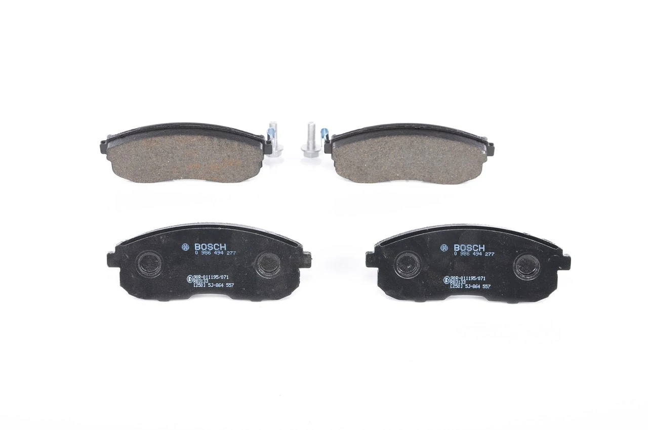 Brake Pad Set, disc brake 0 986 494 277