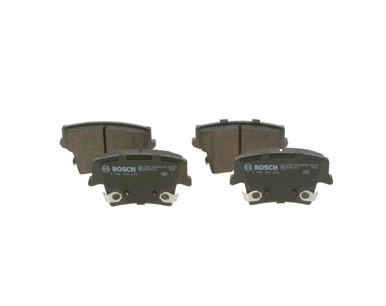 Brake Pad Set, disc brake 0 986 494 678
