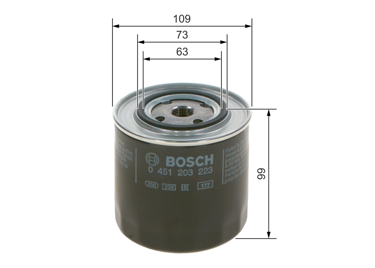 Oil Filter 0 451 203 223