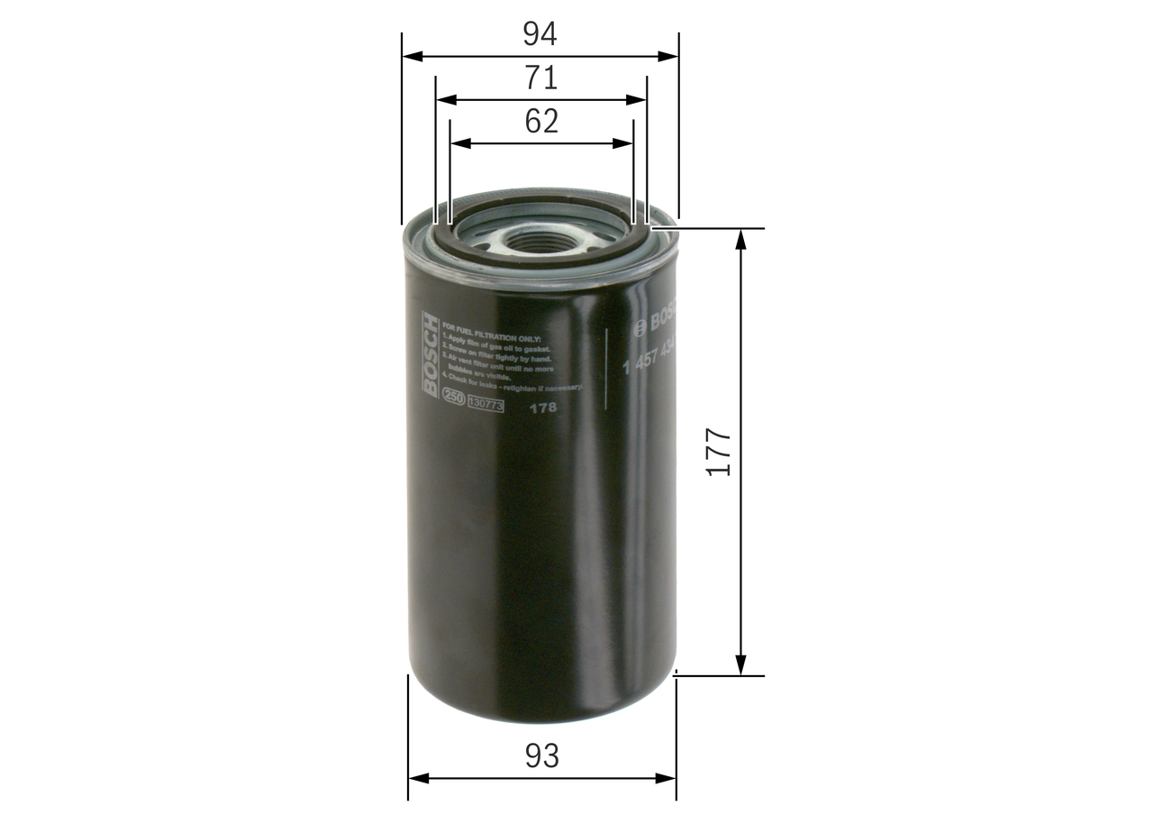Fuel Filter 1 457 434 180