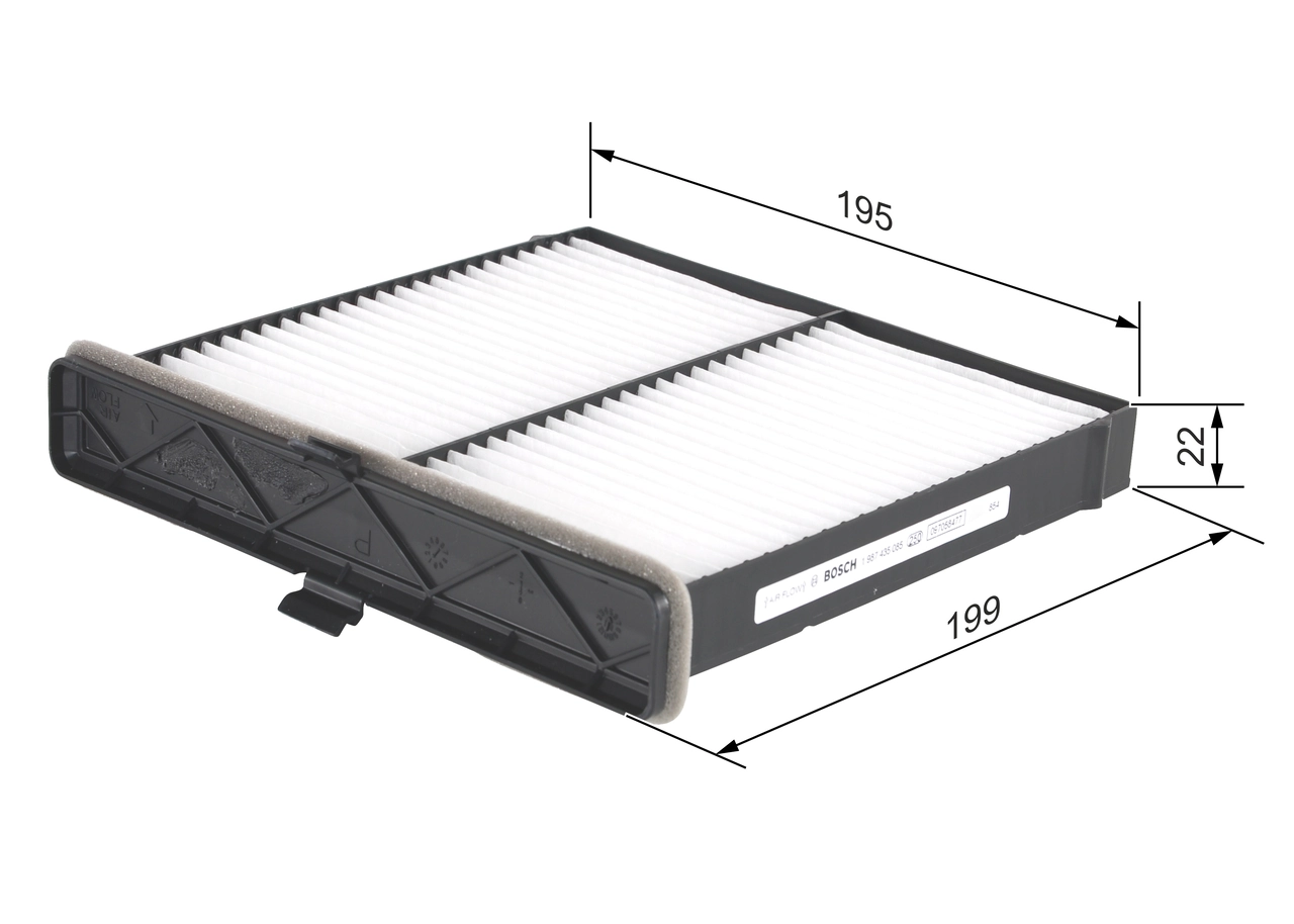 Filter, cabin air 1 987 435 085