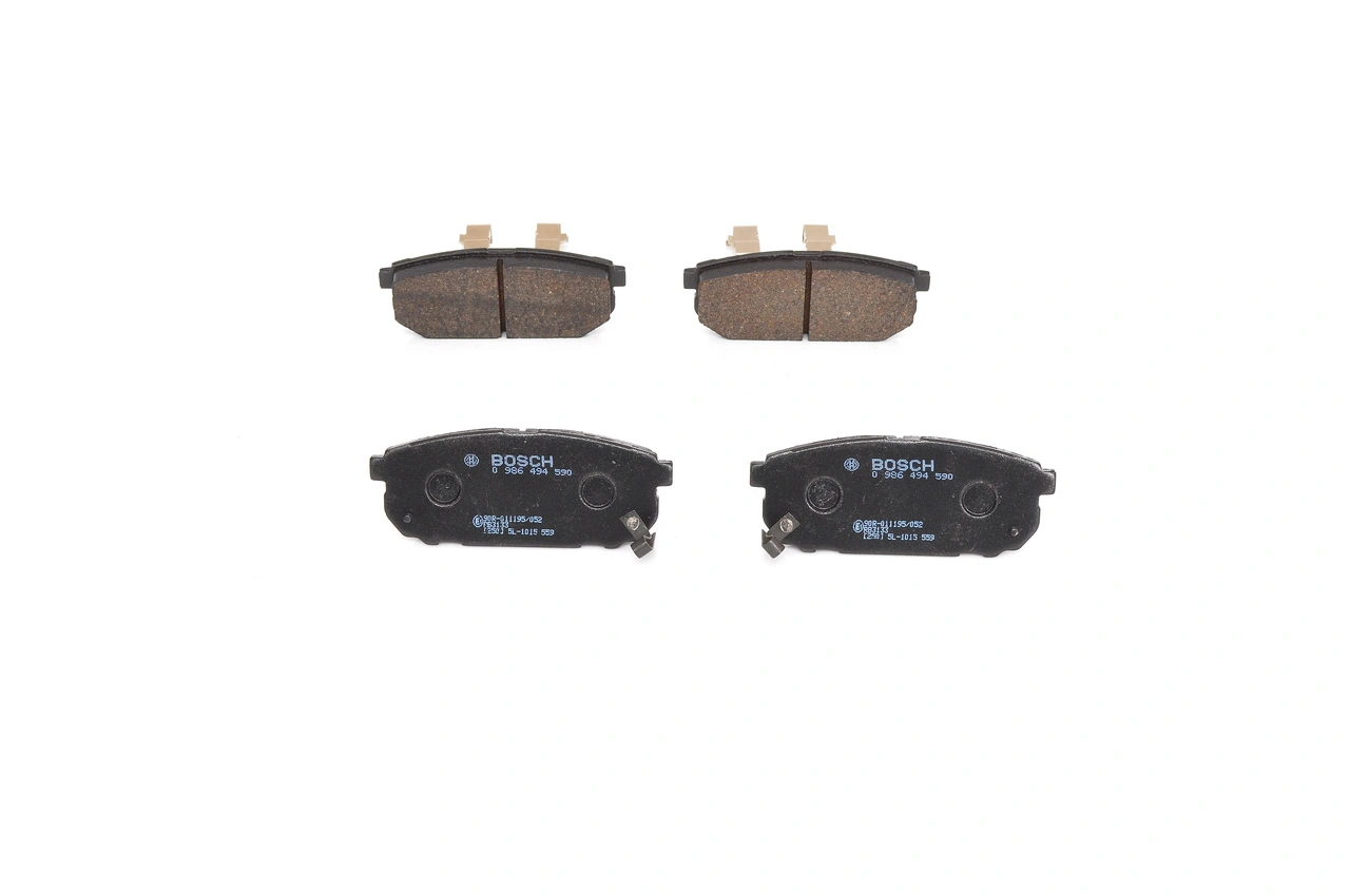 Brake Pad Set, disc brake 0 986 494 590