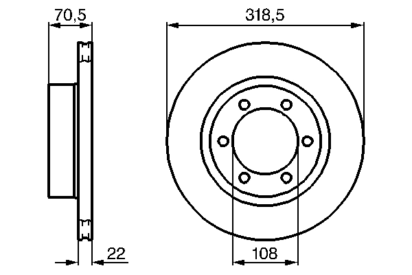 Brake Disc 0 986 478 698