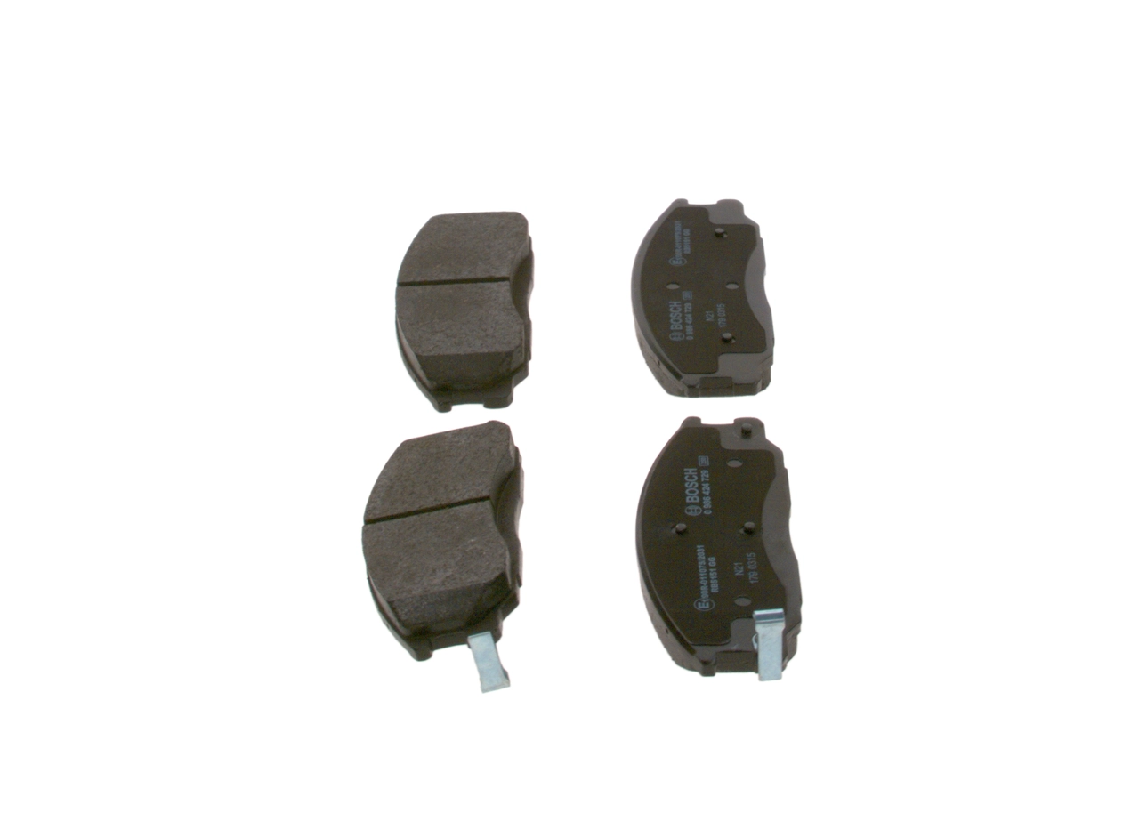 Brake Pad Set, disc brake 0 986 424 729