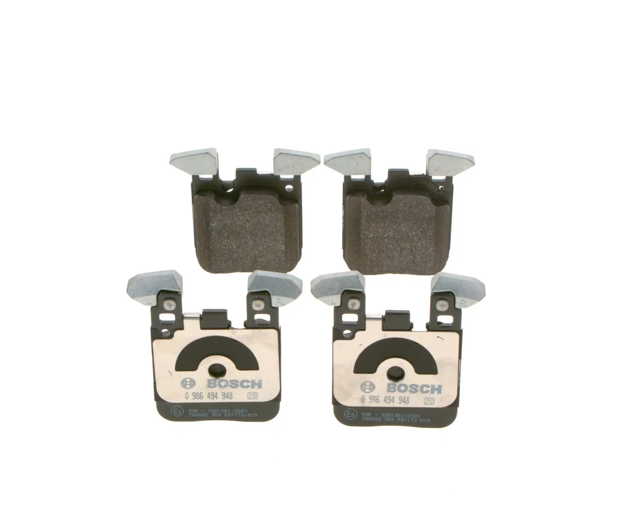 Brake Pad Set, disc brake 0 986 494 948