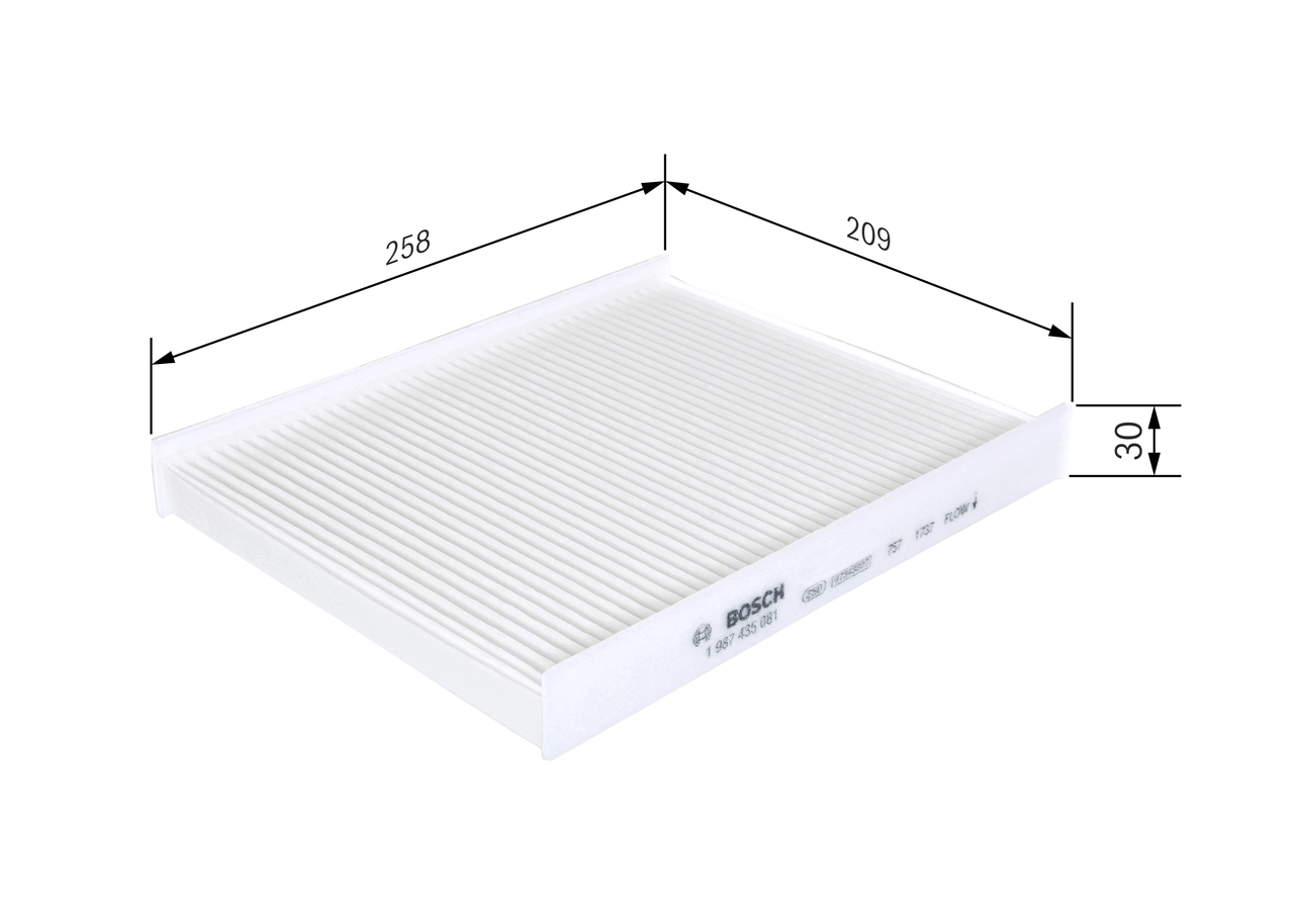 Filter, cabin air 1 987 435 081