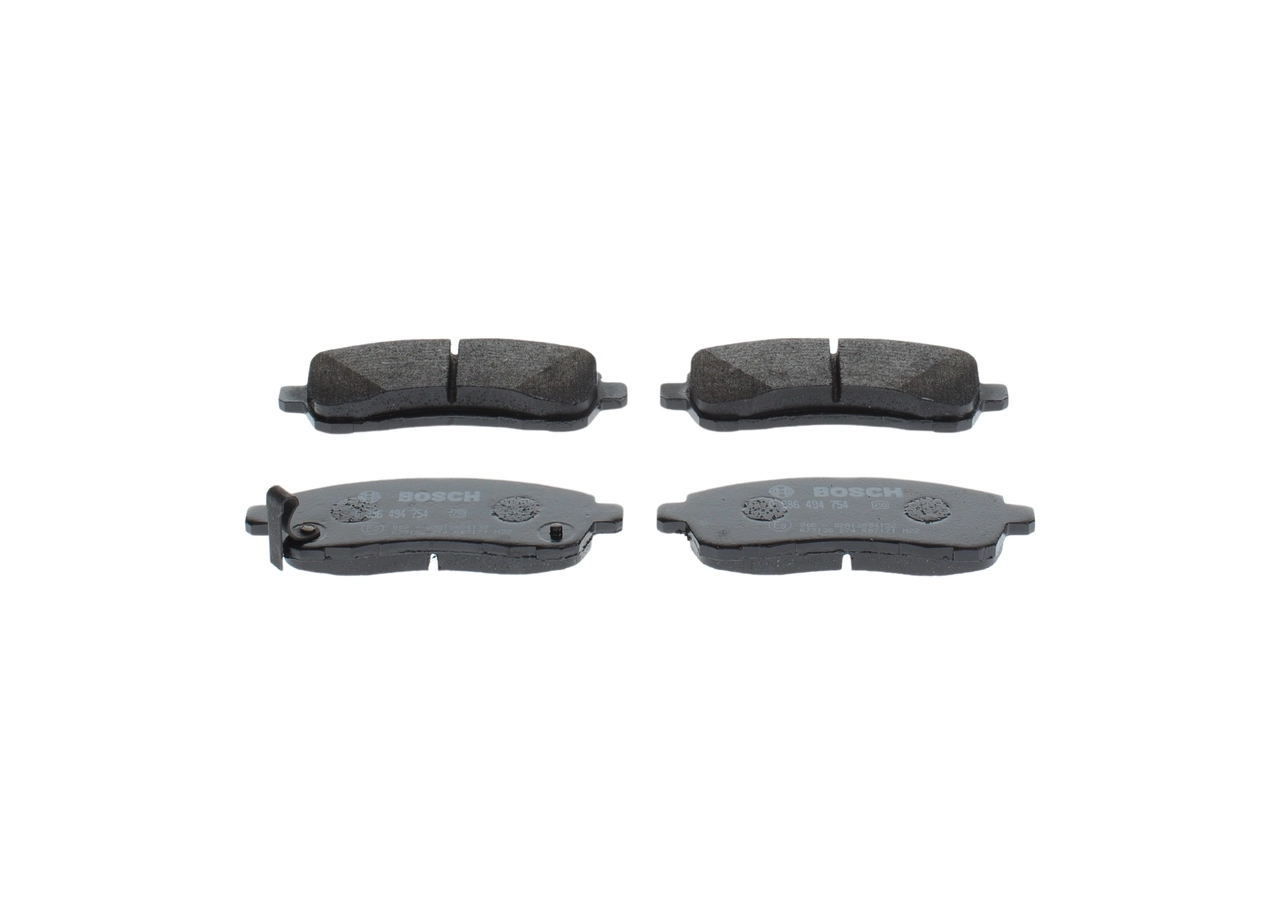 Brake Pad Set, disc brake 0 986 494 754