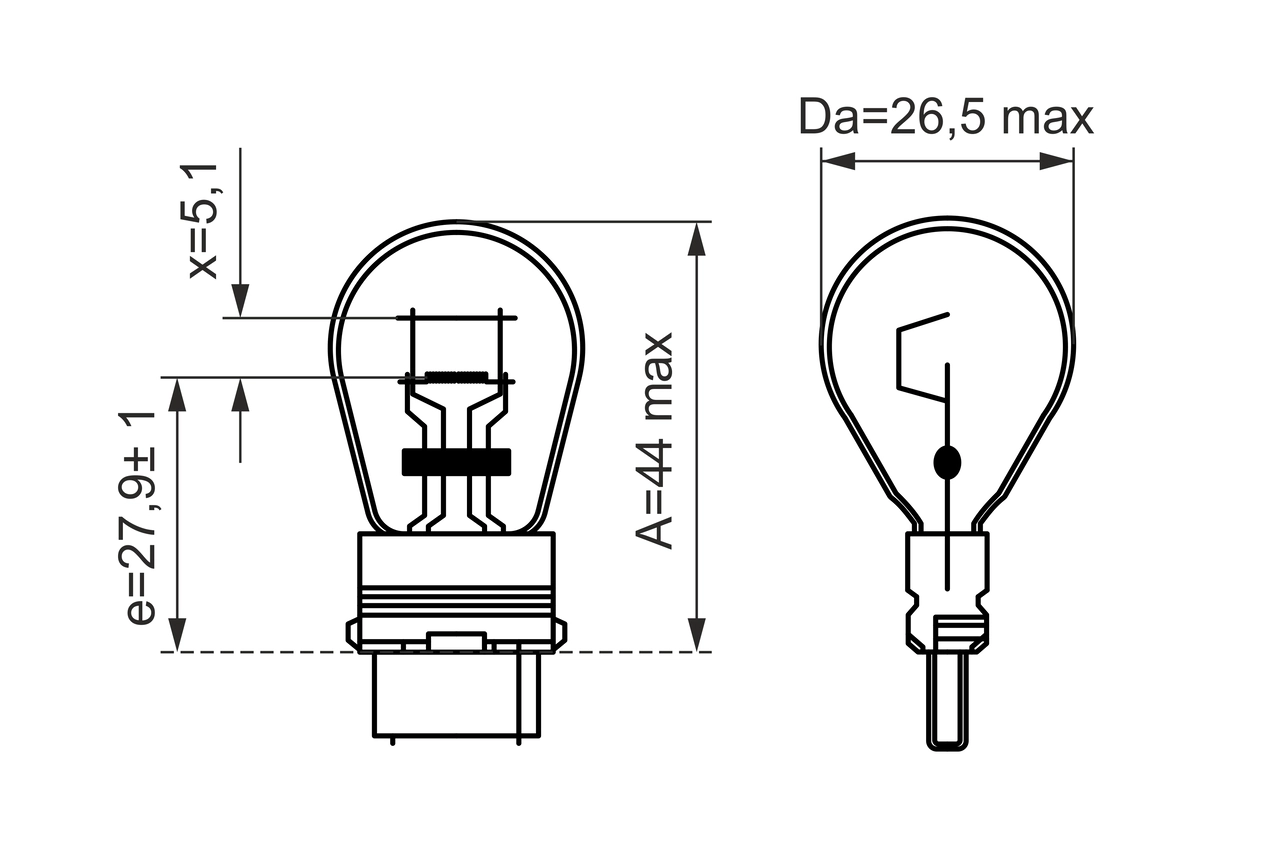 BOSCH 1 987 302 274 Bulb, park/position light