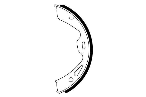 Brake Shoe Set, parking brake 0 986 487 920