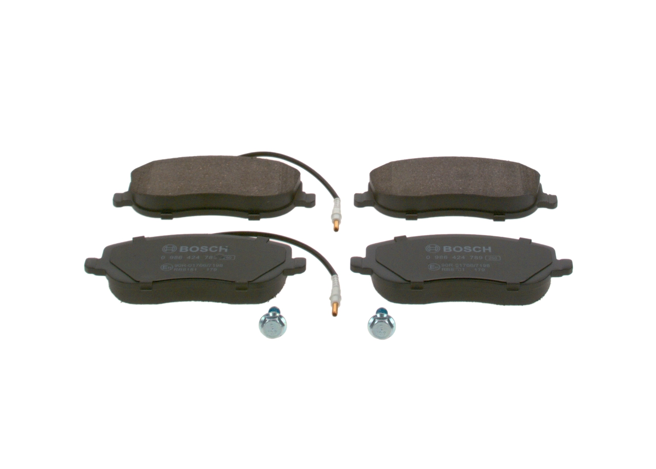 Brake Pad Set, disc brake 0 986 424 789