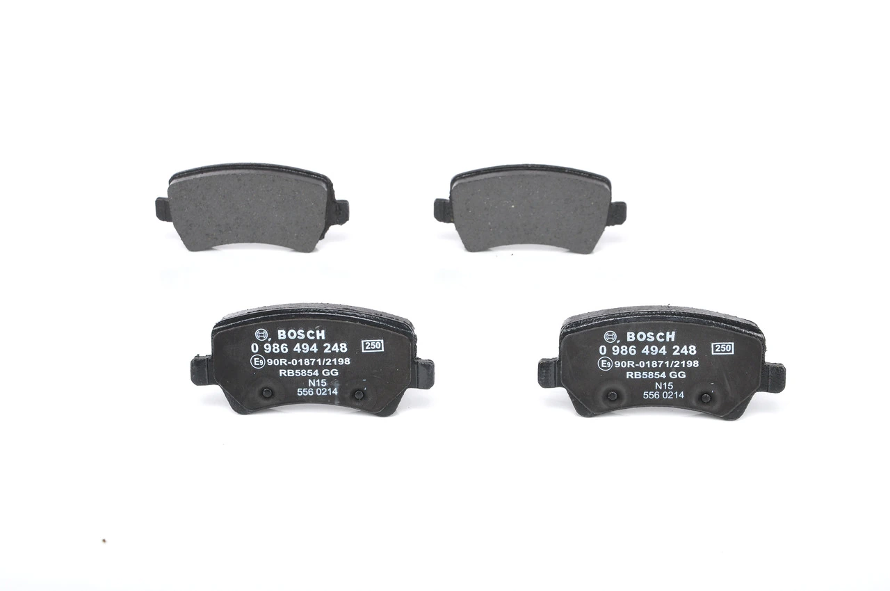 Brake Pad Set, disc brake 0 986 494 248