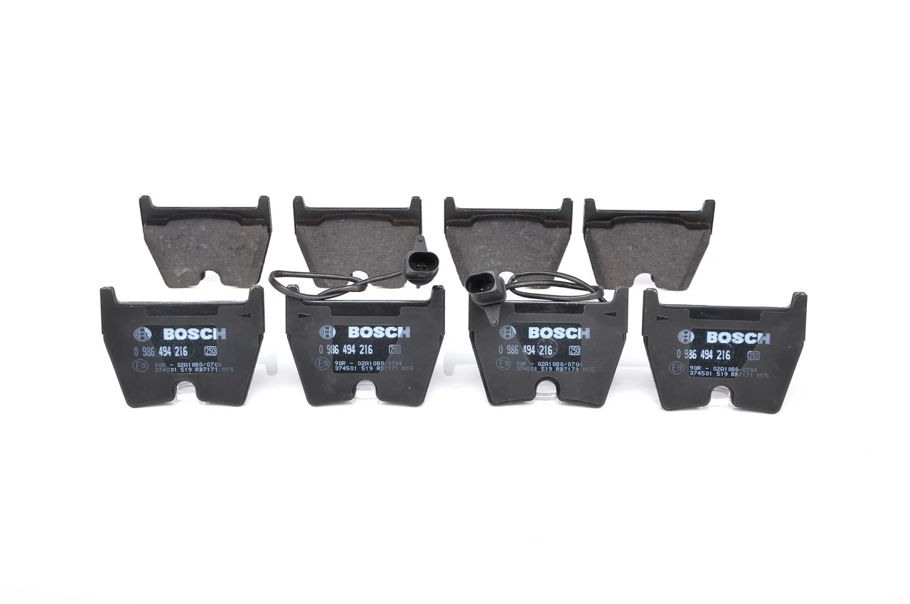 Brake Pad Set, disc brake 0 986 494 216