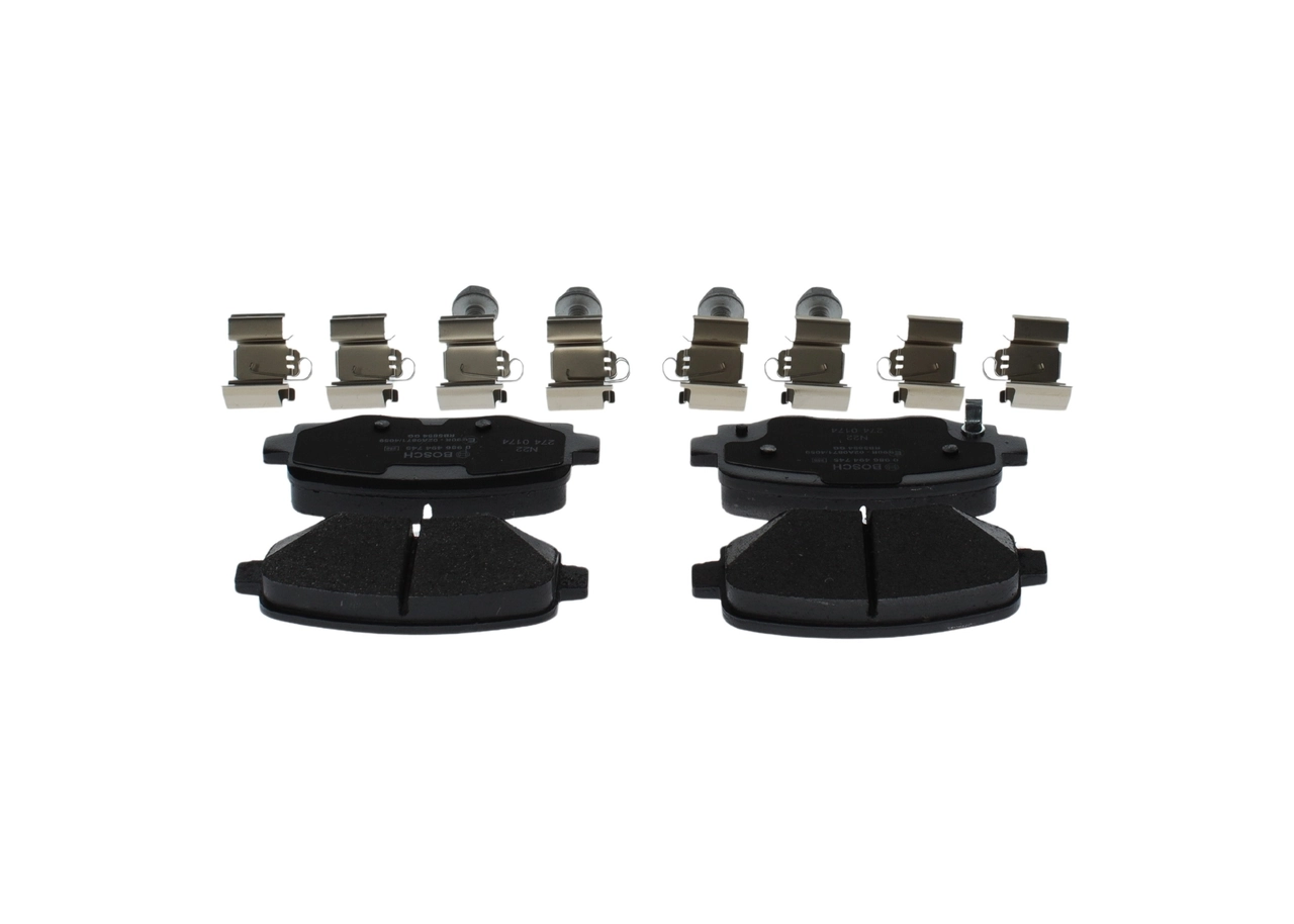 Brake Pad Set, disc brake 0 986 494 745