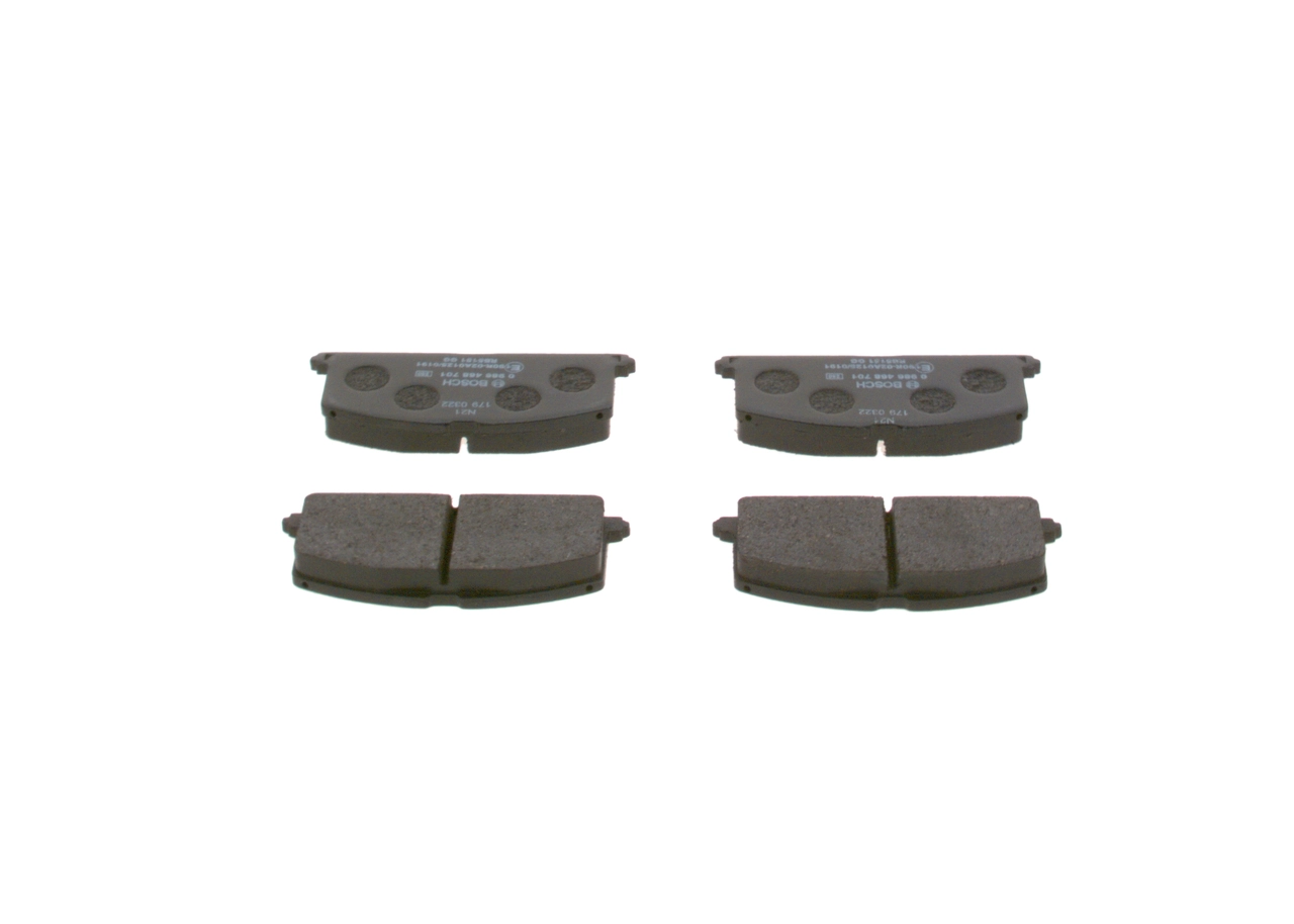 Brake Pad Set, disc brake 0 986 468 701