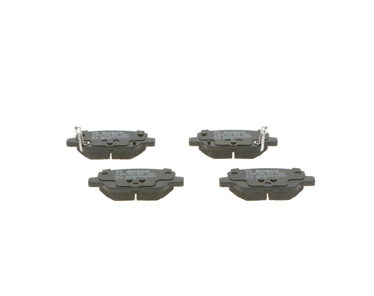 Brake Pad Set, disc brake 0 986 495 393
