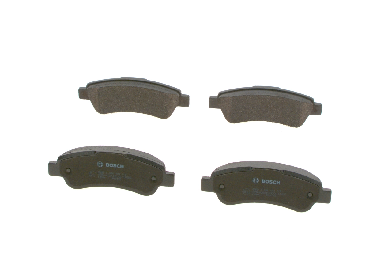 Brake Pad Set, disc brake 0 986 494 110