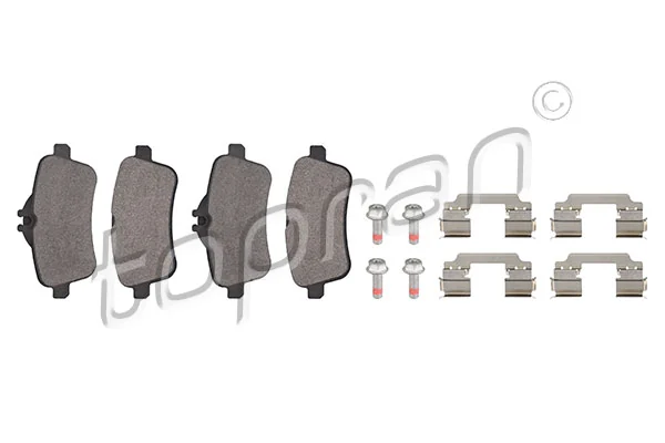 Brake Pad Set, disc brake 409 502