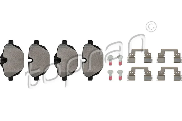Brake Pad Set, disc brake 502 115