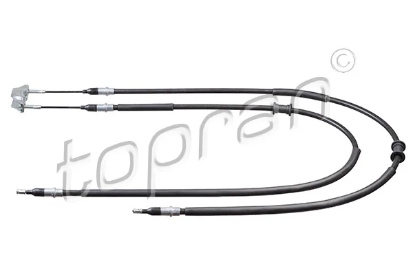Cable Pull, parking brake 207 374