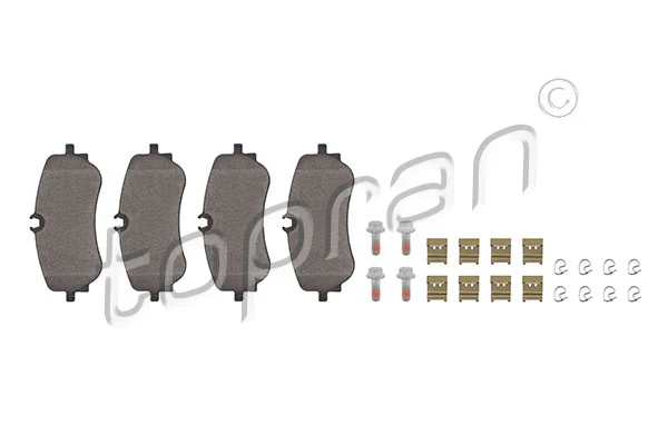 Brake Pad Set, disc brake 624 504