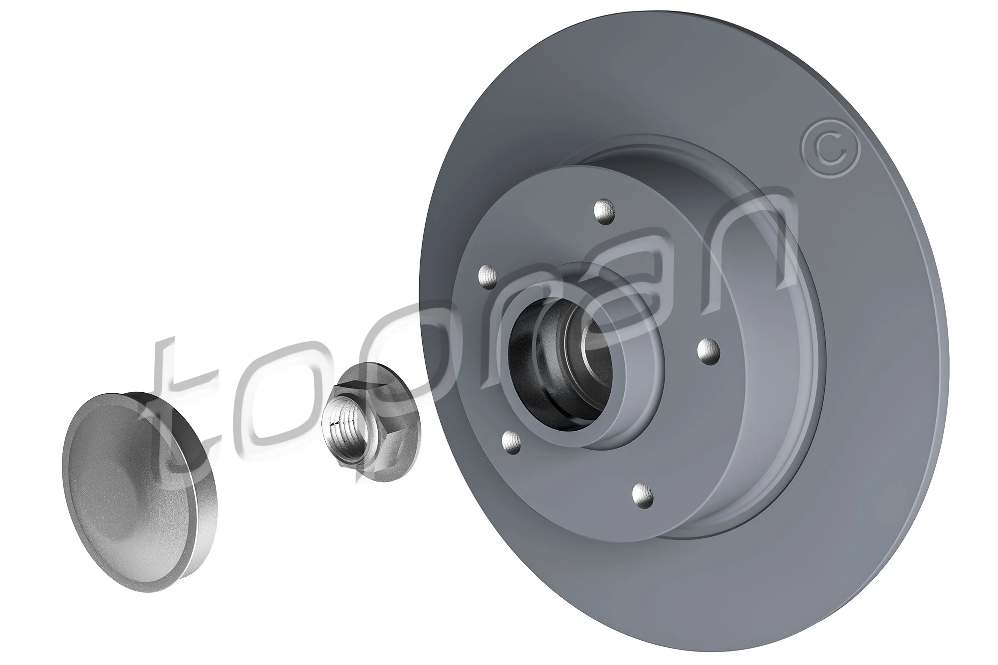 Brake Disc COATED 701 161