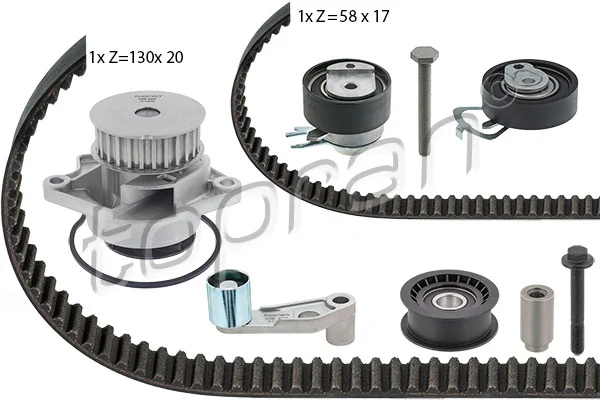 Water Pump & Timing Belt Kit 112 971