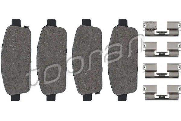 Brake Pad Set, disc brake 208 005