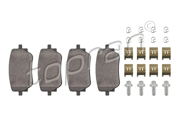 Brake Pad Set, disc brake 624 512