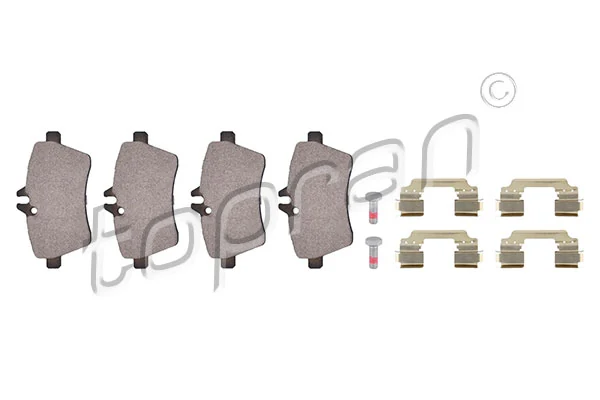 Brake Pad Set, disc brake 401 648