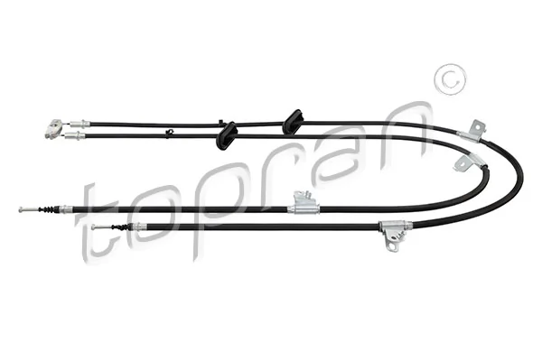 Cable Pull, parking brake 208 890