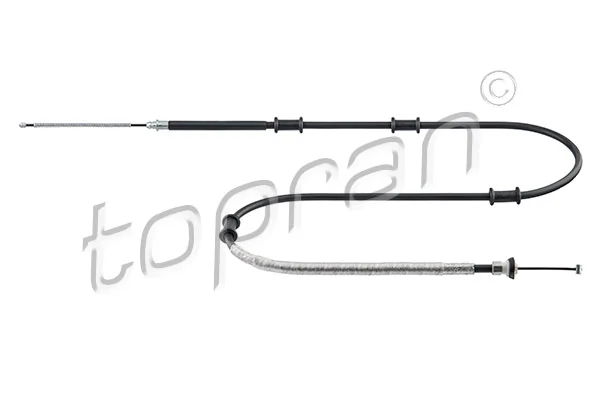 Cable Pull, parking brake 208 595