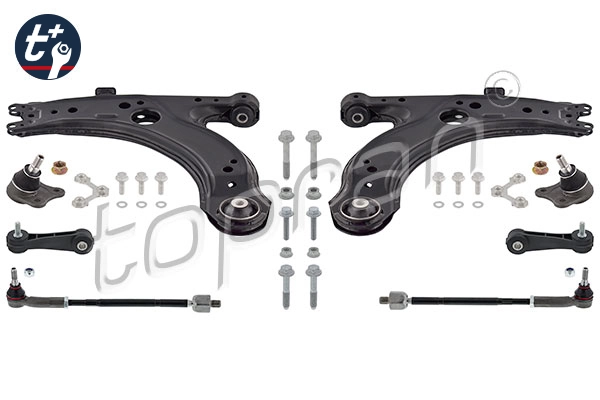 Control/Trailing Arm Kit, wheel suspension t+ 115 798