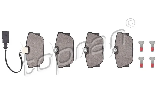 Brake Pad Set, disc brake 107 238