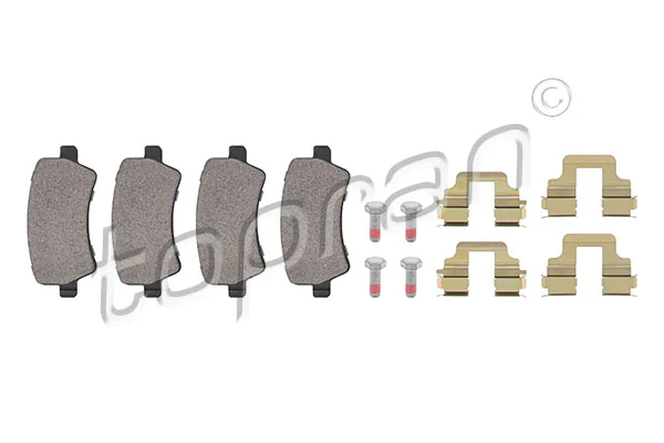 Brake Pad Set, disc brake 304 763