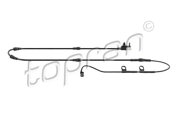 Warning Contact, brake pad wear 638 963