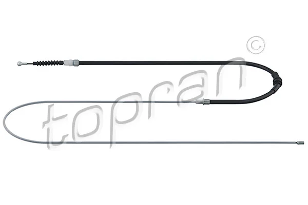 Cable Pull, parking brake 114 850