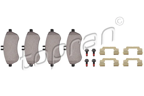Brake Pad Set, disc brake 407 764