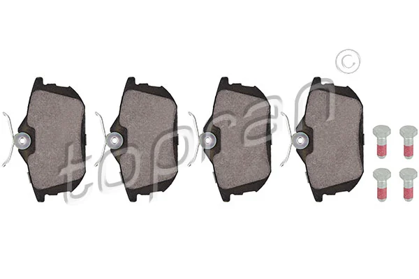 Brake Pad Set, disc brake 407 961