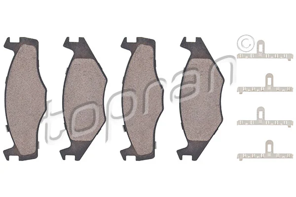Brake Pad Set, disc brake 104 252
