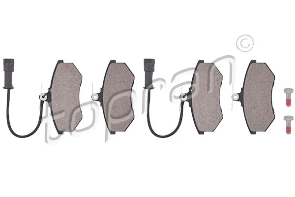 Brake Pad Set, disc brake 104 417
