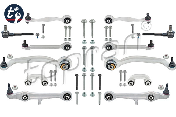 Control/Trailing Arm Kit, wheel suspension t+ 114 519