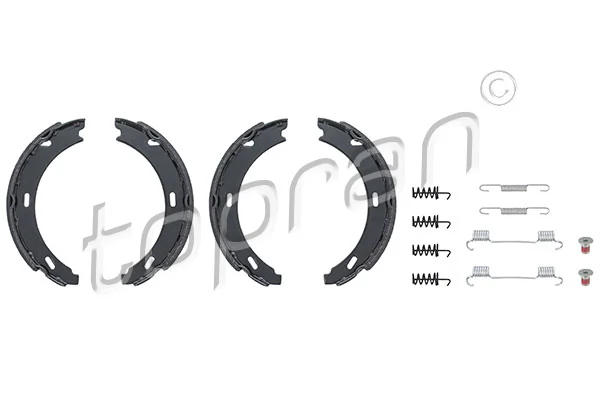 Brake Shoe Set, parking brake 401 025