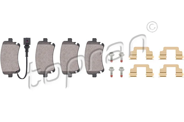 Brake Pad Set, disc brake 112 169