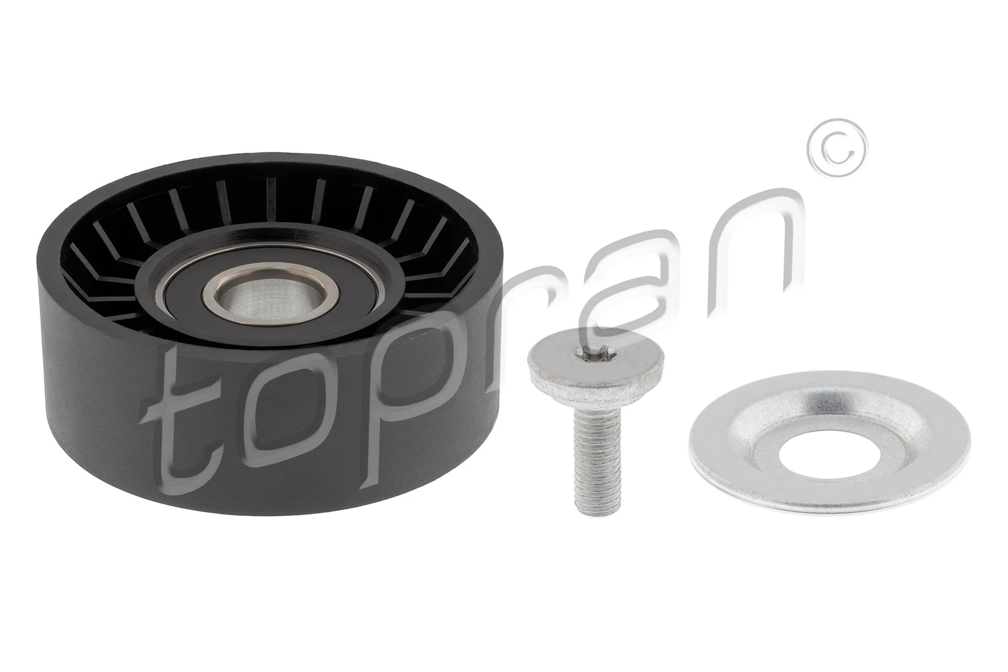 Deflection/Guide Pulley, V-ribbed belt 408 443