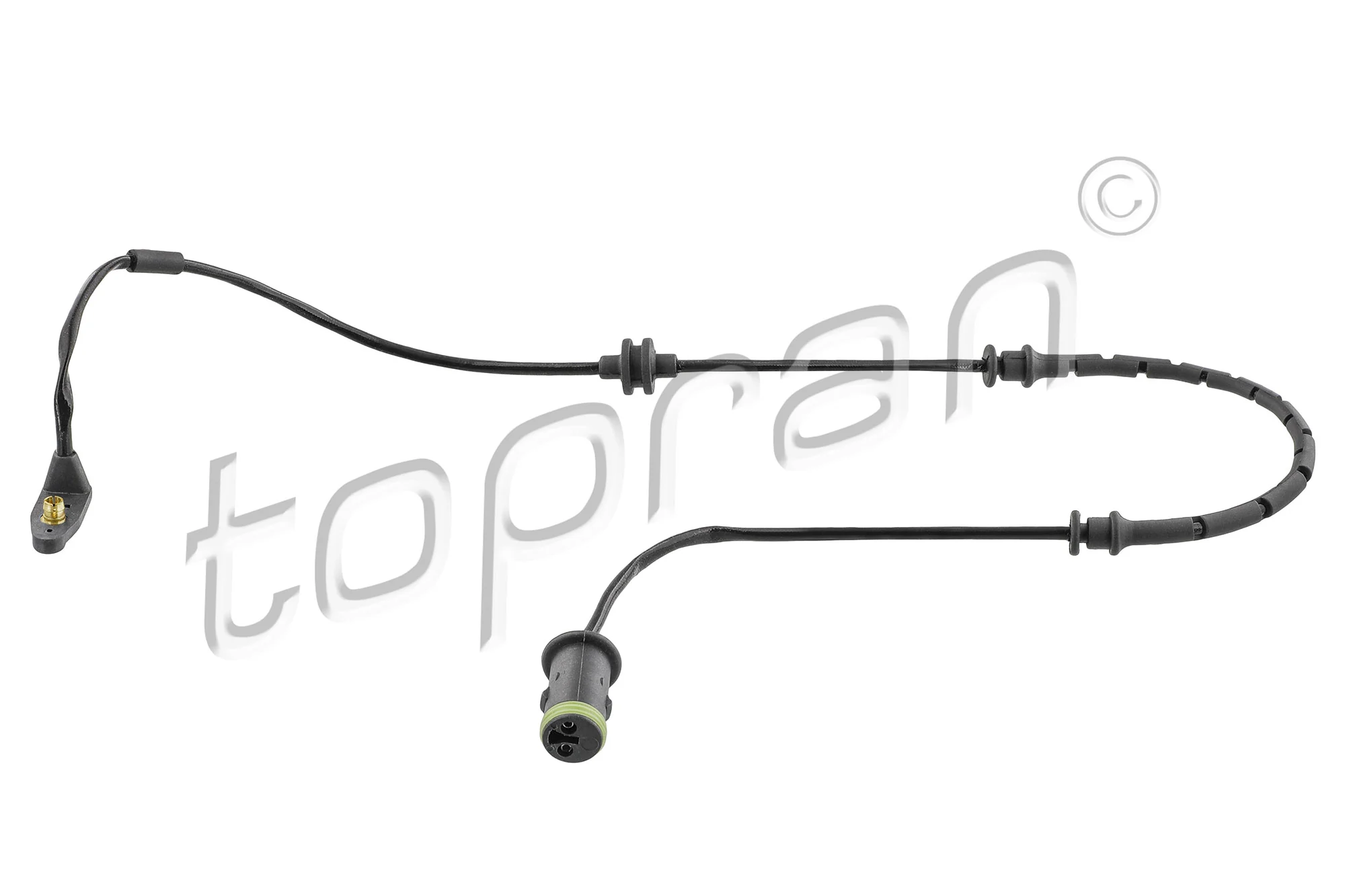 Warning Contact, brake pad wear 206 697