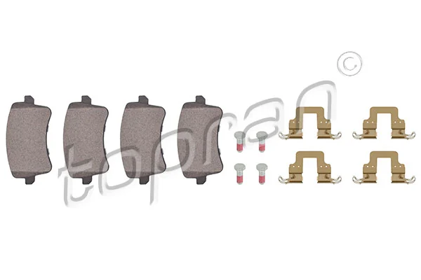 Brake Pad Set, disc brake 112 171