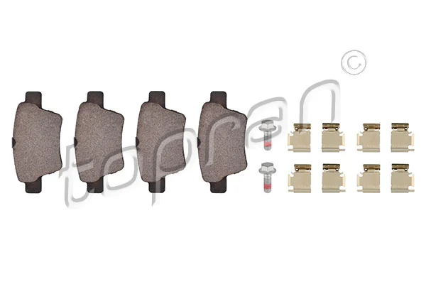 Brake Pad Set, disc brake 721 246