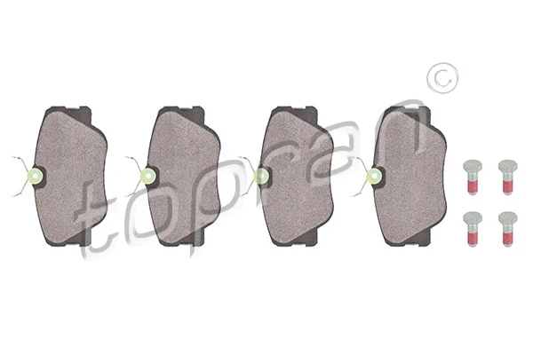 Brake Pad Set, disc brake 400 422