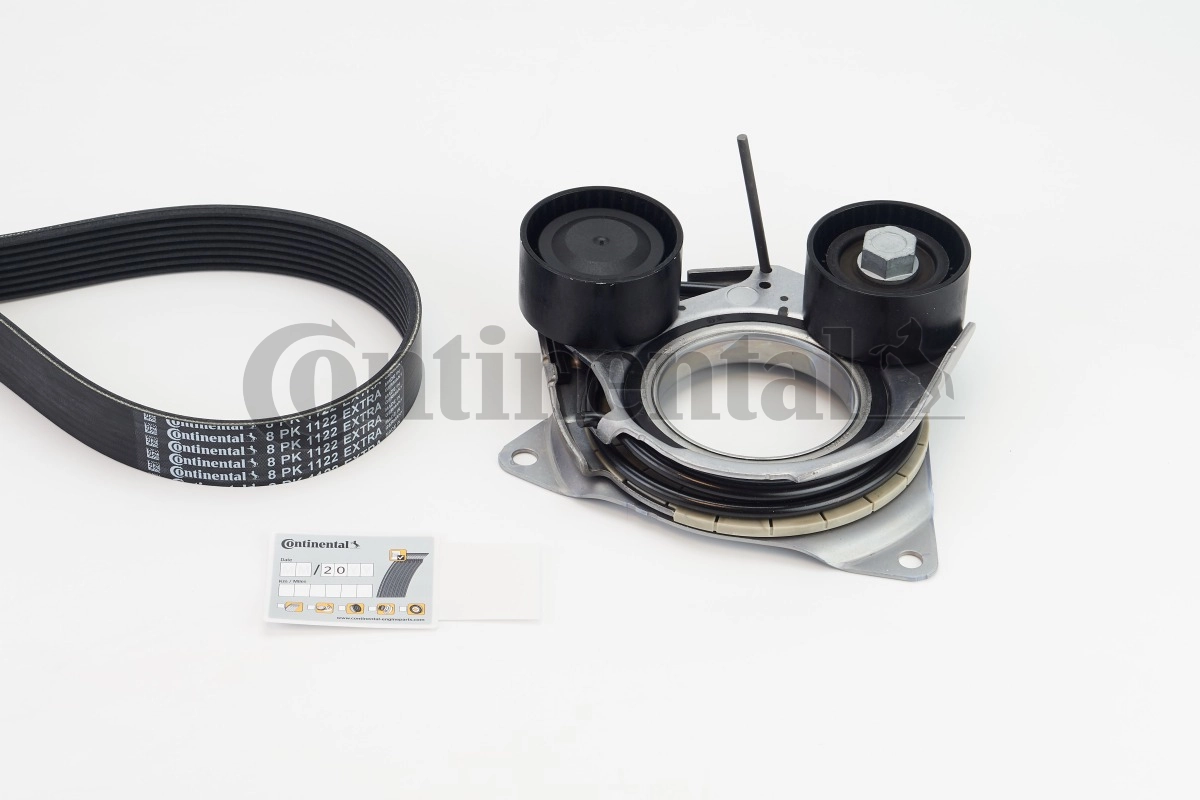 CONTINENTAL CTAM 8PK1122 EXTRA K1 V-ribbed Belt Set
