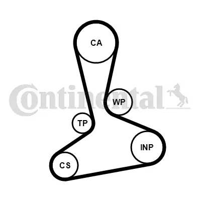 Timing Belt Kit CT1242K1
